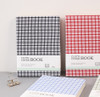 Gingham Cloth Cover Notebook | 4 Colours | H20201761