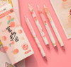 Sweet Peach Click Pen | 0.5mm Black | 6953571229582