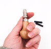 Pin Vise with Wooden Pear Handle | PVWPH