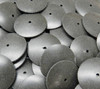 Silicone Knife-Edge Polishing Wheel | Black/Medium | Sold by 100pc Pack | 654207189602