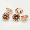 5A Champagne CZ | Round Faceted | 10pc Pack | H1901G/10EA