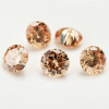 5A Champagne CZ | Round Faceted | 10pc Pack | H1901G/10EA