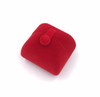 Velvet Single Ring Box | Rose Red | H02801