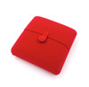 Velvet Necklace & Earring Box | Rose Red | H02802