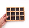 Wooden Jewellery Display Box | 12 Compartments | P00902