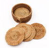 Woven Coaster Set of 6 | 10cm dia. | H2021080