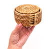 Woven Coaster Set of 6 | 10cm dia. | H2021080