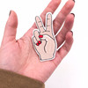 Iron-on Embroidery Patch | Peace Sign | H22048