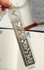 Metal Bookmark Ruler And Stencil | Bird Design | 8809391721110