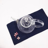 Glass Tea Pot With Wire Strainer| 600Ml | Heat Proof | 21505