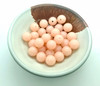 Acrylic Candy Beads | Dia. 12mm | Peach | Sold By 30g | PB079