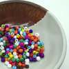 Seed Beads | Large 4mm | Opaque | Mixed | Sold by 20g | GBMIXL