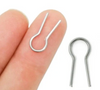 Tungsten Hanging Hooks | Large R-Type | 10 Pcs/Pk | 251034