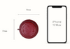 Macaron-Style Cookie Tape Measure | 1.5M/4Ft | Burgundy Red