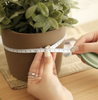 Macaron-Style Cookie Tape Measure | 1.5M/4Ft | Burgundy Red