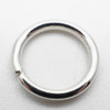 Jump Rings | Base Metal | Silver Plated | 0.7x5mm OD | 200pcs