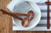 Japanese Hot Pot Soup Ladle | Bamboo Handle | Solid Spoon | 22cm | 24692