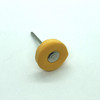 Yellow-Treated Cloth Buffing Wheel | 2cm dia. | 20-ply | H203703