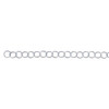 Sterling Silver 3.3mm Twist Patterned Round Cable Chain | Sold by Ft