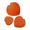 Carnelian Gemstone | Flat Cab Heart | 10mm | 90177