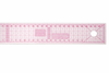 Transparent Quilting Ruler | Patchwork Sewing Grid Ruler with Angle & Measurement Guides | 60cm