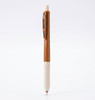 Gel Pen | 0.5Mm Black Ink | Beige Brown Barrel | 4901681827473