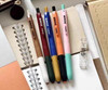 Gel Pen | 0.5Mm Black Ink | Beige Brown Barrel | 4901681827473