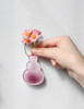 Acrylic Vase Magnet | Dark Pink Gourd Vase | 260507