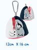 Plush Charm Coin Bag - Fish Head Sashimi | 6951260502664
