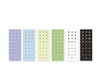 Kingjet Numbers Sticker Sheets | H2604021