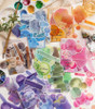 Watercolour Fantasy Series Washi & PET Stickers | Orange | 6978422076863