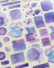 Watercolour Fantasy Series Washi & PET Stickers | Purple | 6978422076832