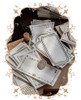 Candy Poetry Note Pads | Charcoal Tea Lane | White Kraft & Herbal Paper | 6978422075514