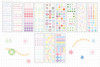 Functional Journal Decorative Sticker Set | Macaron Colour | 6941776320890