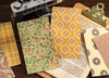 Retro Cloth Material Paper Collection | Old Town Fog | 60 Sheets | H2604254