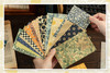 Retro Cloth Material Paper Collection | Smoke And Mist | 60 Sheets | H2604252