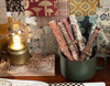 Retro Cloth Material Paper Collection | Sand Covered City | 60 Sheets | H2604250