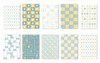 Sweetness Material Paper Set | Mango Rolls | 50 Sheets | 6972476945786