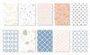Sweetness Material Paper Set | Blue Curacao | 50 Sheets | 6972476945731