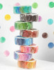 Washi Round Candy Stickers | Butterscotch | 6921345253101