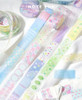 Glitter PET Washi Tape |Soft Starfall | 6937542018870