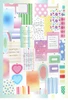 Paper Assortment | Journal Making | Scrapbooking | Collage| Memo Note Pad | 100 Sheets | Rainbow Glow | 6942138262193