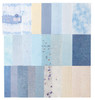 Textured Paper Assortment | Journal Making | Scrapbooking | Collage | 100 Sheets | Daydream Blue | 6937046266111