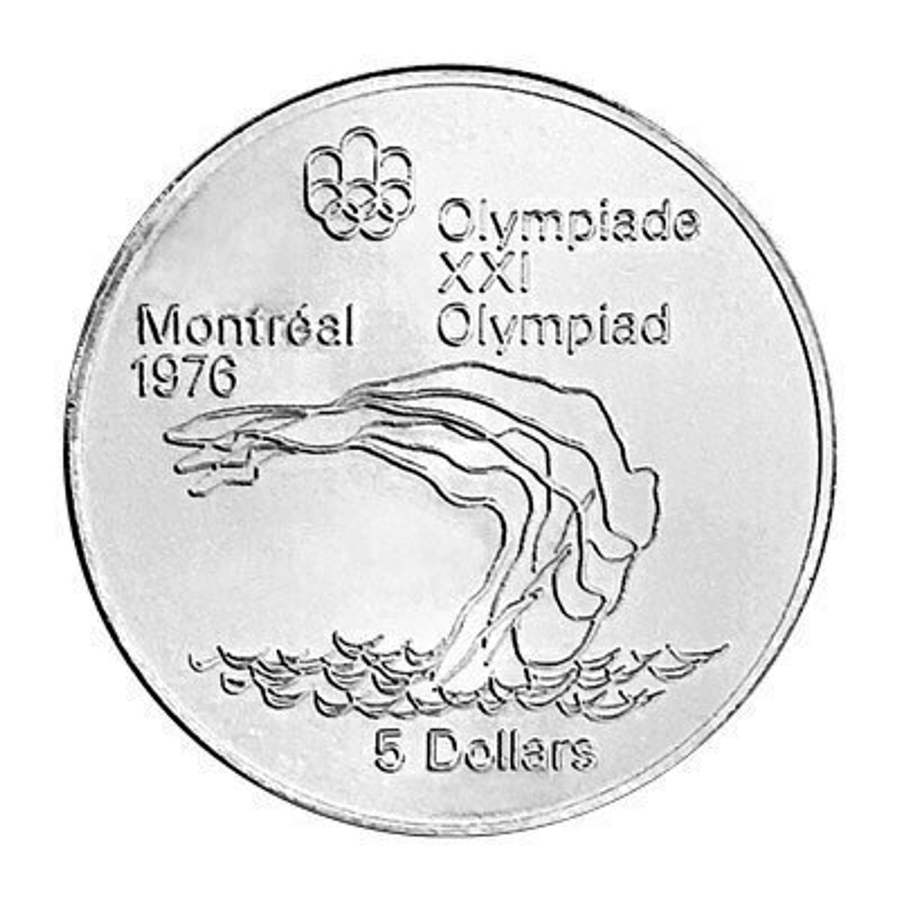 Assorted $5 Montreal Olympic Sterling Silver Coin | SGB4901 - Yu