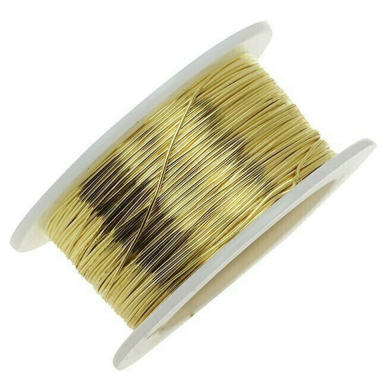 Jeweler's brass/NuGold Half-Round Wire, 12Ga (2x1mm) Sold By ft