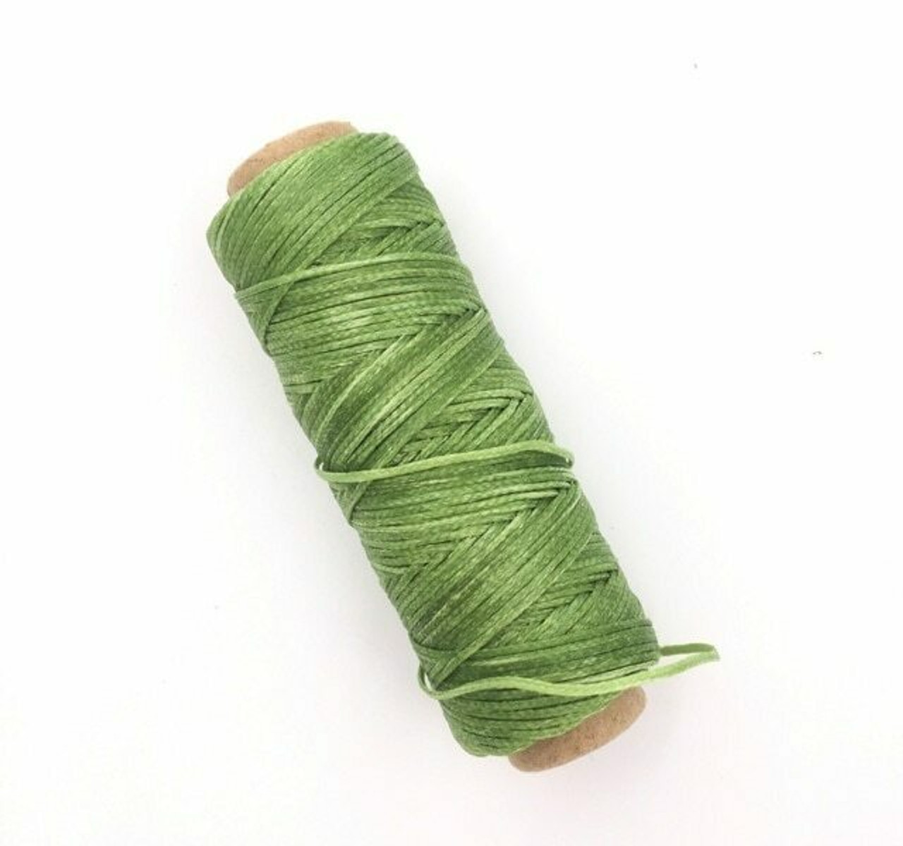 1.5mm Waxed Nylon Cord, Pear Green, Sold By 50m Spool