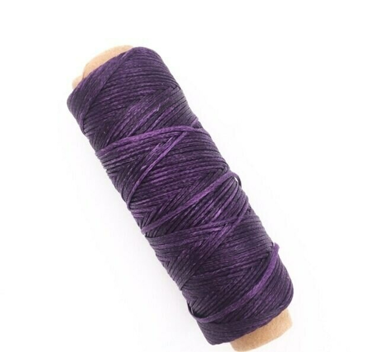 2mm Waxed Nylon Cord, Eggplant Purple