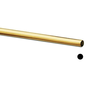 Jeweler's Brass/NuGold Round Wire, 18Ga (1mm) |Sold By ft| 130318F |Bulk Prc Av Jeweler's Brass/NuGold Round Wire, 18Ga (1mm) |Sold By ft| 130318F |Bulk Prc Av