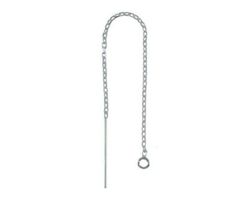 Ear Thread | 925 Sterling silver Box Chain with Ring | Style-535 | Sold by Pair | 694535 Ear Thread | 925 Sterling silver Box Chain with Ring | Style-535 | Sold by Pair | 694535