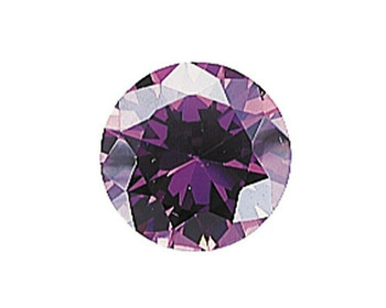 Lab-Created Round 5mm Purple CZ Faceted Stone, Sold By Each | 90152 |Bulk Prc Avlb Lab-Created Round 5mm Purple CZ Faceted Stone, Sold By Each | 90152 |Bulk Prc Avlb
